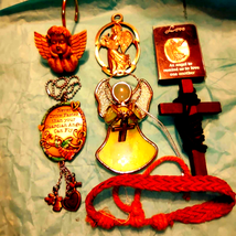Beautiful unique religious jewelry lot of different things - $32.67