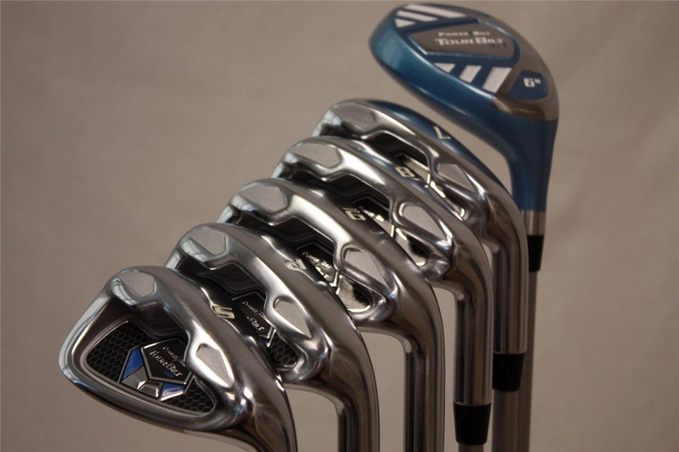 LADIES 5&#39;3&quot; TO 5&#39;8&quot; RESCUE HYBRID #6 LADY WOMENS BLUE 7-SW IRONS GOLF CL... - $390.97