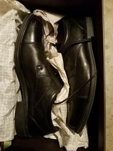 New Florsheim Men&#39;s Portfolio CP Oxfords Black Dress Shoes Size 10 D - $92.06