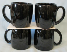 Frankoma Black Plainsman C6 Mug Set of 4 - £47.63 GBP