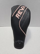 Callaway REVA Pink &amp; Black Driver 3 Wood Head Cover Headcover Only Cover - $10.88