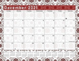 2021-2022 Monthly Magnetic/Desk Calendar - 16 Months Desktop - (Edition #14) - £10.59 GBP