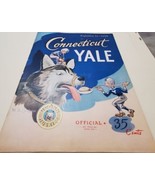 Used FOOTBALL Connecticut Yale GAME Official Program SEP. 24, 1949 - £7.74 GBP