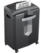 Home Office Bonsaii 12-Sheet Micro Cut Shredders With A Jam-Proof, And C... - $129.97