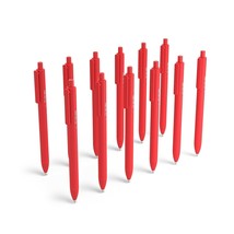 TRU RED Retractable Quick Dry Gel Pens Med Point 0.7mm Red Dozen TR54500 - £20.94 GBP