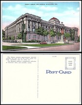 WISCONSIN Postcard - Milwaukee, Public Library &amp; Museum F12 - £2.36 GBP