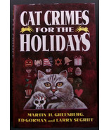 Greenberg CAT CRIMES FOR THE HOLIDAYS First ed. SIGNED by 4 Hardback DJ ... - $31.49