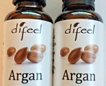 2X Difeel 100% Pure Argan Essential Oil 1 oz Each  - £11.72 GBP
