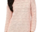 Nuovo Donna Leo &amp; Nicole Donna &#39;Pointelle Maglione Pueblo Rosa - £4.96 GBP