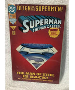 DC Comics: Reign of the Supermen! #13 &#39;93 The Man Of Steel is Back! w/Po... - $5.05