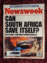 NEWSWEEK Magazine August 19 1985 South Africa Peter Ueberroth Comedy Clubs - £11.50 GBP