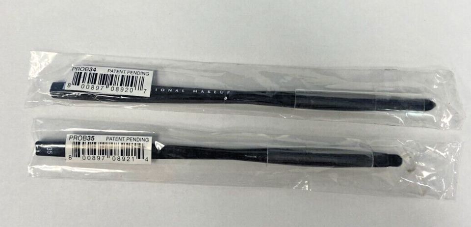 NYX Professional Makeup Brushes PROB34 &amp; PROB35 *Twin Pack* - $18.08