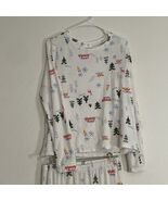 BP. Nordstrom 2 Piece Seasonal Christmas Winter Pajamas Medium (M) Women - $251.91 MXN