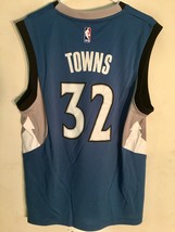 Adidas NBA Jersey Minnesota Timberwolves Towns Blue sz 2X - £13.44 GBP