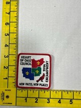 Heart of Ohio Council New Face New Place 1994 Encampment BSA Patch - £7.76 GBP