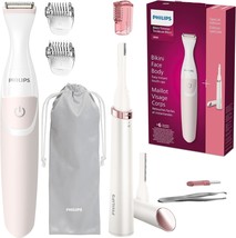 Philips Beauty Women&#39;S Bikini Trimmer And Precision Trimmer, Pink And White - $51.94