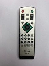 TIVAX STB-T8 Digital Converter Box Remote Control, Silver / Black - OEM Original - £7.80 GBP