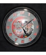 NASCAR Dale Earnhardt Jr. Coca Cola Metal and Glass Clock - $23.04 CAD