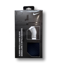 Nike Closed Patella Knee Sleeve Unisex Sports Support Accessory 1pc M FE... - £26.85 GBP