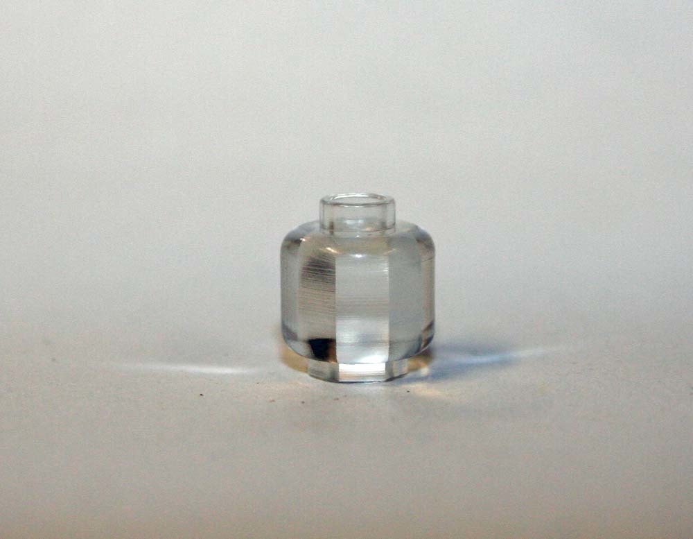 Clear Minifigure head DIY - $0.80