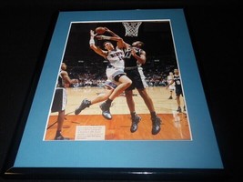 Pau Gasol vs Tim Duncan 2002 Framed 11x14 Photo Display Grizzlies - £27.77 GBP