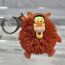 Vintage 90s Tigger Koosh Ball Keychain Key Ring Disney Winnie The Pooh R... - £11.67 GBP