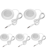 5Pcs DIY Pillow Speaker, New 3.5Mm Mini Stereo Speaker for MP3 Phone Por... - $18.74