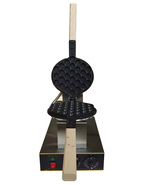 Adjustable 180°Rotating Electric Bubble Waffle Maker 30pcs/time Egg Waff... - £74.27 GBP