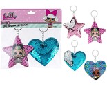 LOL Surprise 2 Pc Sequin Key Chain Birthday Party Favors Stocking Stuffe... - $6.95