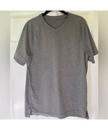 Lululemon Metal Vent Tech Short Sleeve V 2.0 Slate / White Men’s Size Me... - $42.20 CAD