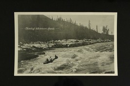 Vintage Postcard RPPC Shooting Whitehorse Rapids Whitewater Rafting Yukon Canada - £8.86 GBP