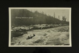 Vintage Postcard RPPC Shooting Whitehorse Rapids Whitewater Rafting Yukon Canada - £8.42 GBP