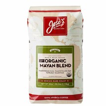 Jose&#39;s Whole Bean Coffee, 2lb 8 oz/40 oz 100% Certified USDA Organic May... - $640.33 MXN