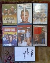 Lot Of 7 Comedy Movies (4 Adam Sandler) DVDs, $2 Each Bargain! - £11.07 GBP
