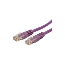 Startech.Com C6PATCH50PL 50FT Purple CAT6 Ethernet Cable Delivers Multi Gigabit. - £46.62 GBP