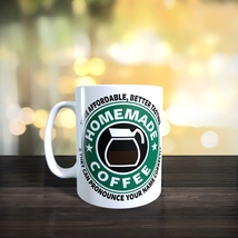 HUMOR - Homemade Coffee - 11oz Coffee Mug [H70] - £10.41 GBP