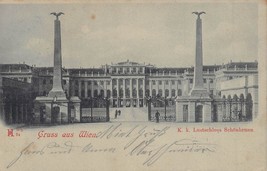 Wien Vienna Austria~K K Lustschloss SCHONBRUNN~1900 Photo Postcard - £5.08 GBP