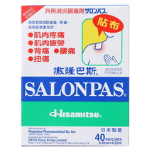 Japan Brand Hisamitsu Salonpas Pain Relieving Patch 4.2cm X 6.5cm (40 pieces) - £15.95 GBP
