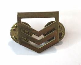 US Army ROTC JROTC Cadet Staff Sergeant C/SSG Rank Badge Pin - £7.99 GBP