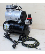 Airbrush Air Compressor w/3L Tank 6&#39; Hose Multipurpose Tattoo Makeup Cak... - $92.55