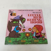 The Story Of Little Red Riding Hood Paperback Book Disneyland Record and Book - £9.64 GBP