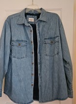 High Sierra Men&#39;s Medium Wash Denim,  Flannel Lined Jacket, Size XL. NWT - £27.90 GBP