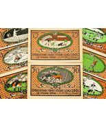 1920's Alemania Notgeld (Emergencia Dinero) 8pc - SPORTS &amp; Actividades D... - $126.11