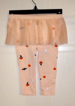 Carter&#39;s Infant Girl&#39;s Pink Halloween Leggings with Tutu - Size: 12 Months - £5.40 GBP