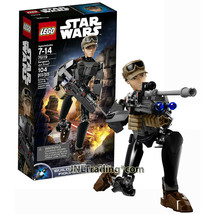 Year 2016 Lego Star Wars Rogue One 75119 - SERGEANT JYN ERSO w/ Rifle (1... - £27.93 GBP