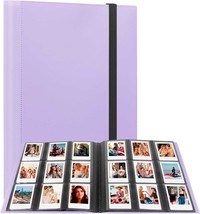432 Pockets Photo Album For Fujifilm Instax Mini Camera, Polaroid Snap, Purple - £32.95 GBP