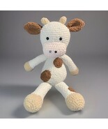 Large Crochet Cow Plushie Handmade - $80.54 CAD