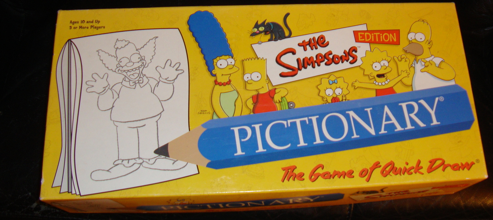 The Simpson's Pictionary Game-Complete - Board & Traditional Games