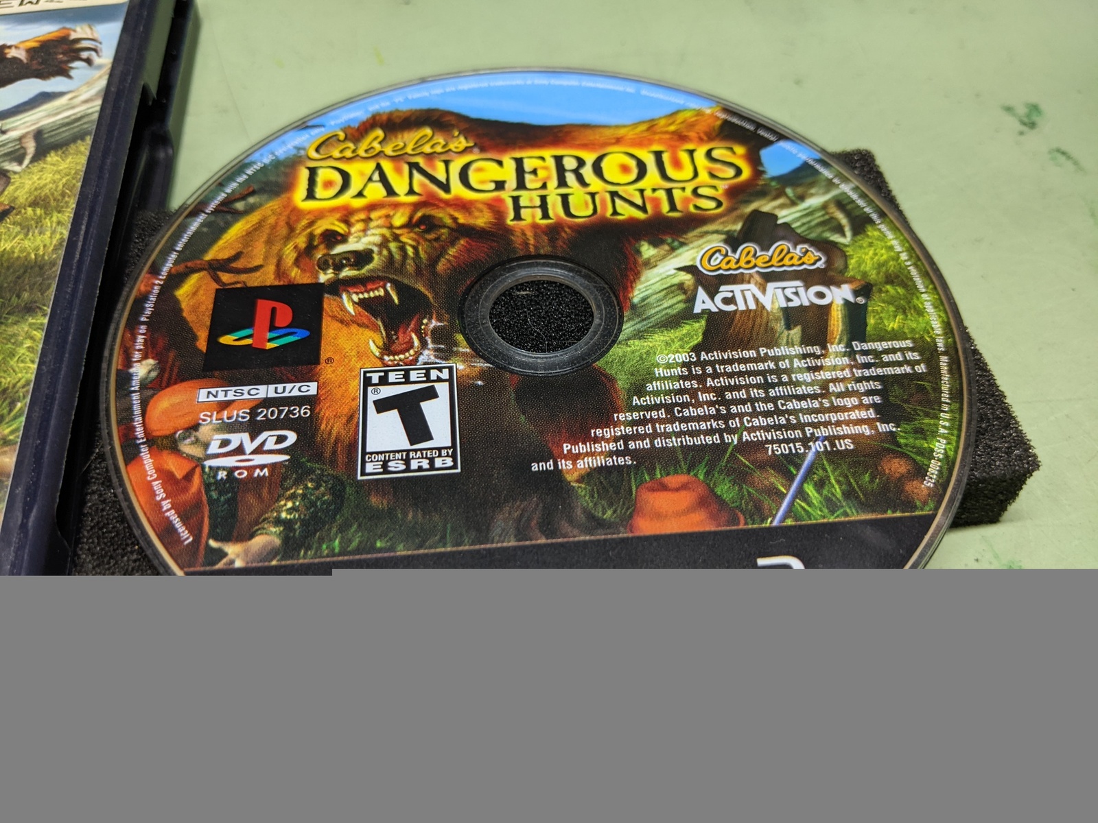 Cabela&#39;s Dangerous Hunts Sony PlayStation 2 Disk and Case - $5.15