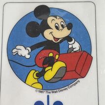 Walt Disney Travel Company 1987 Unused Luggage Tag Mickey Mouse - $9.11